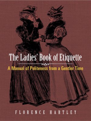 cover image of The Ladies' Book of Etiquette
